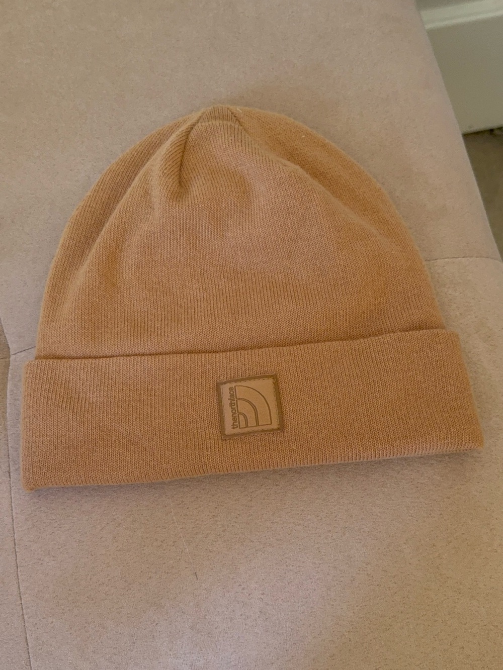 The North Face Men's Beanie in Camel/Tan
